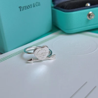 Anillo Corazón y Flecha en Plata 925