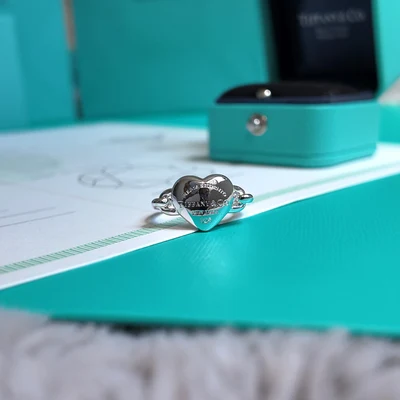 Anillo Corazón 3D en Plata 925