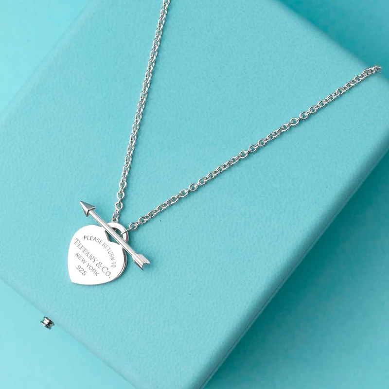 Collar Corazón con Piedra en Plata 925